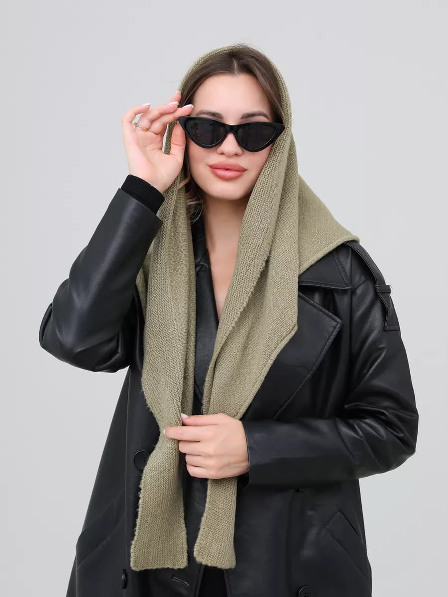 Косынка женская зимняя кашемировая