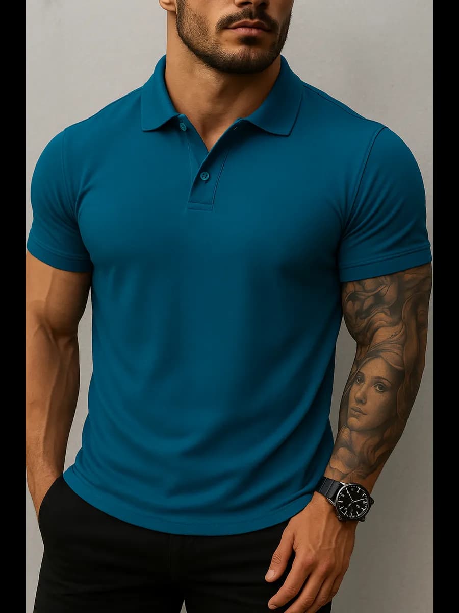 Футболка поло хлопок