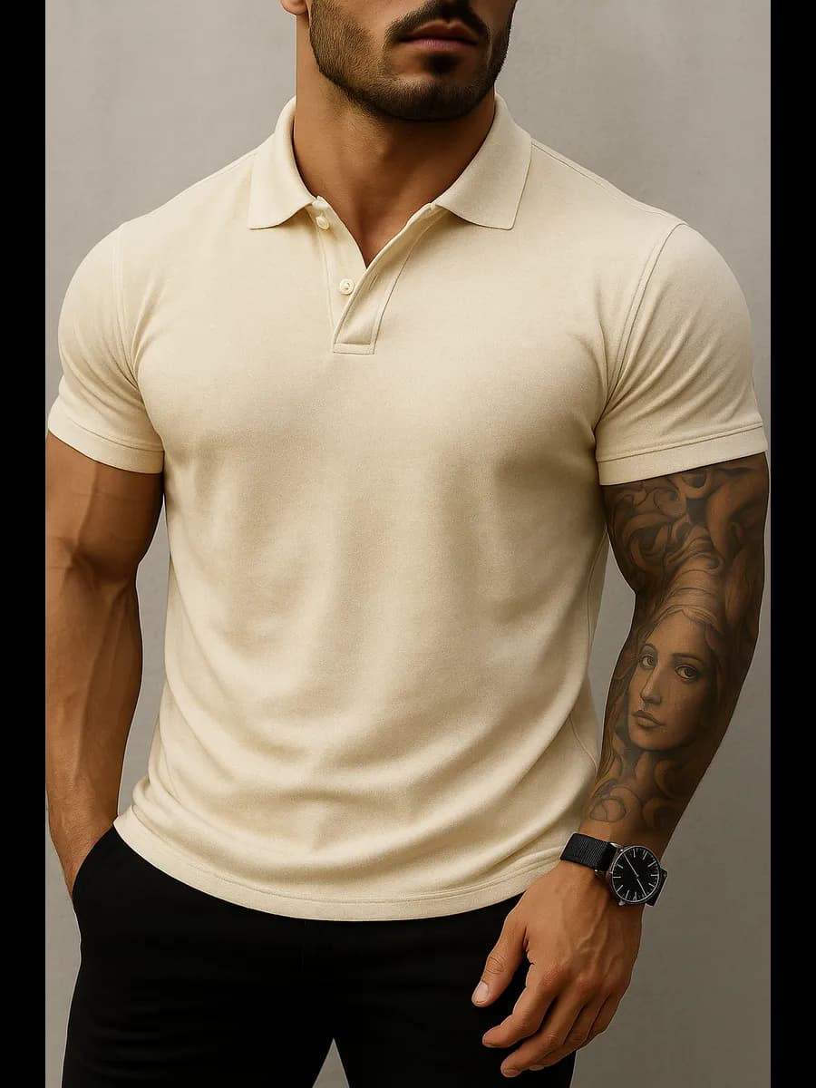 Футболка поло хлопок