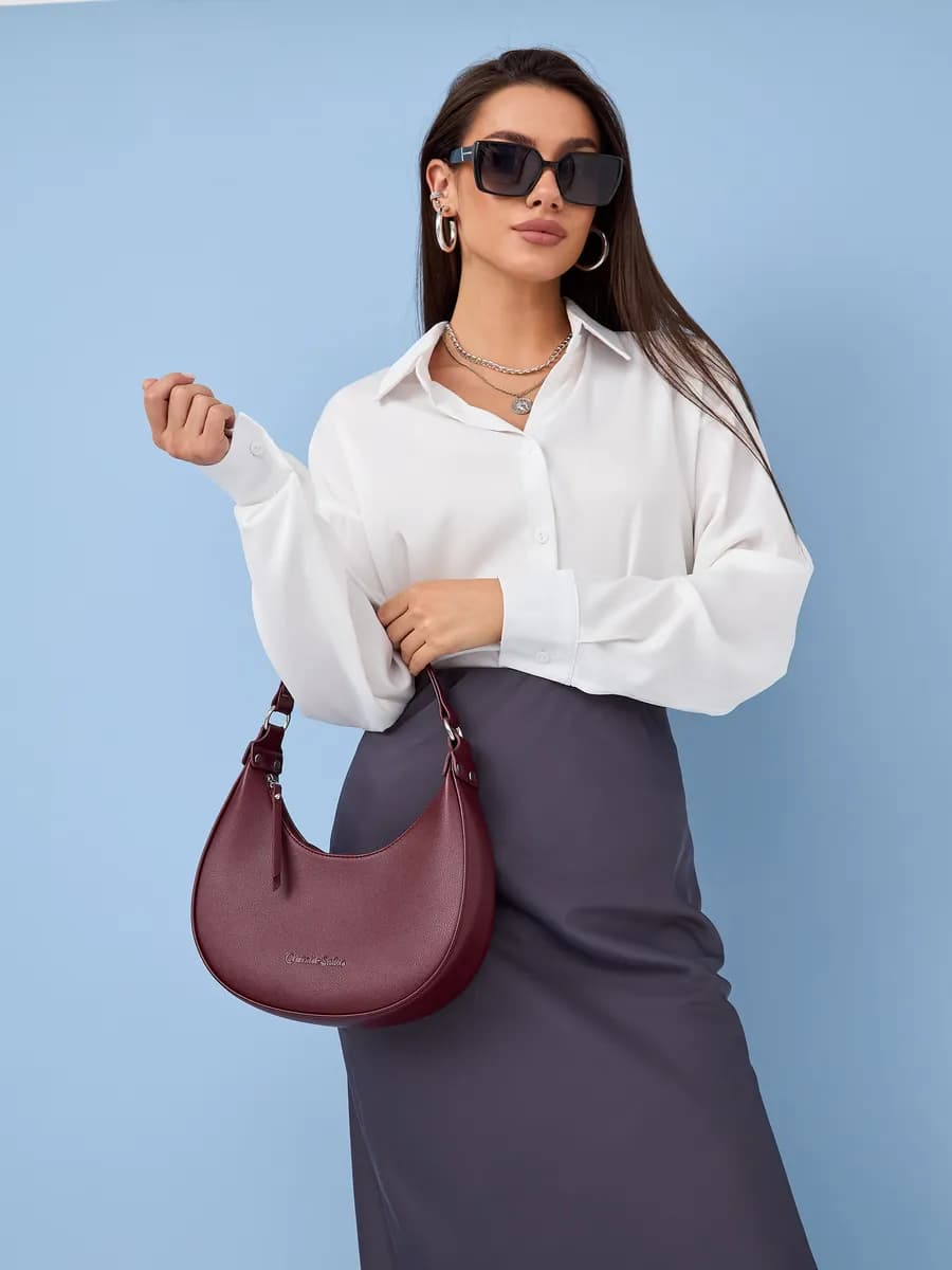 Рубашка белая блузка