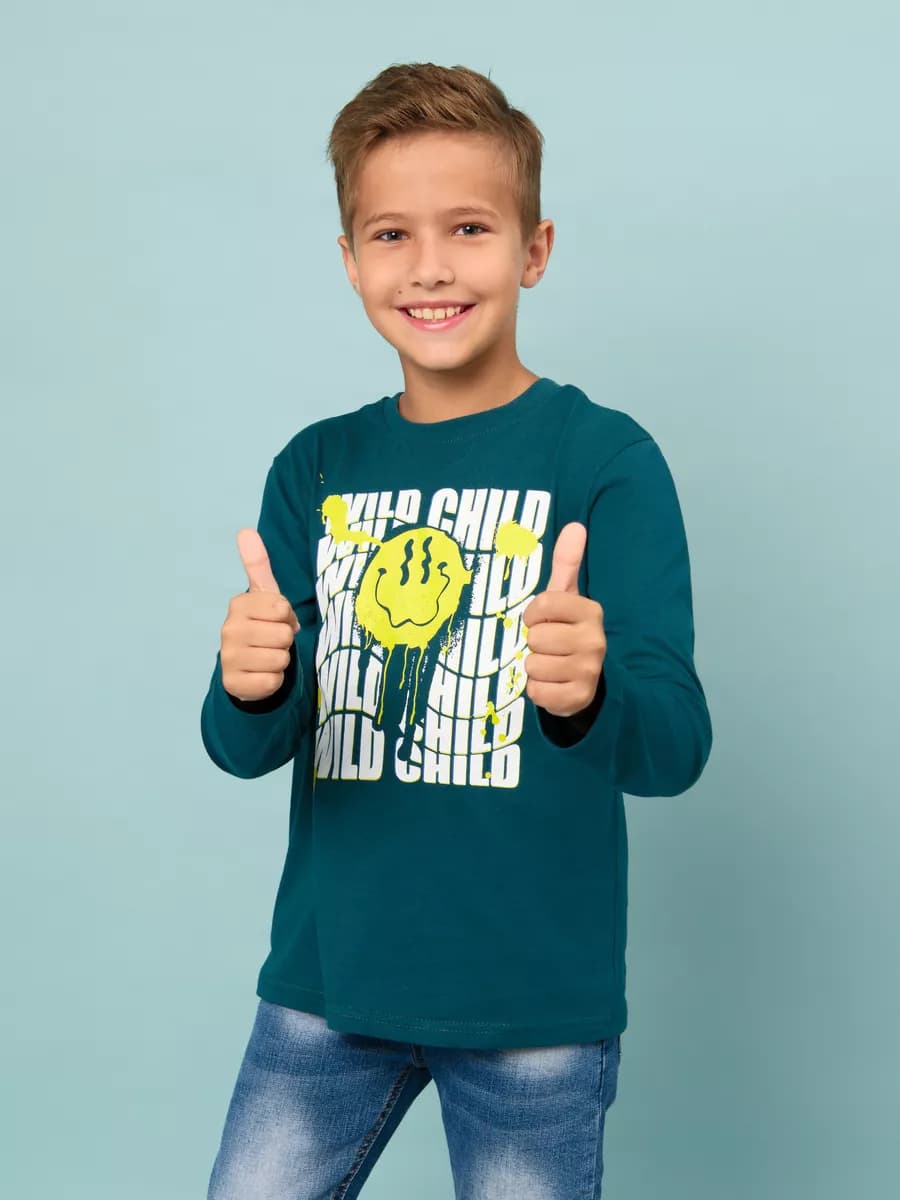 Лонгслив с длинным рукавом (джемпер) - фото 1