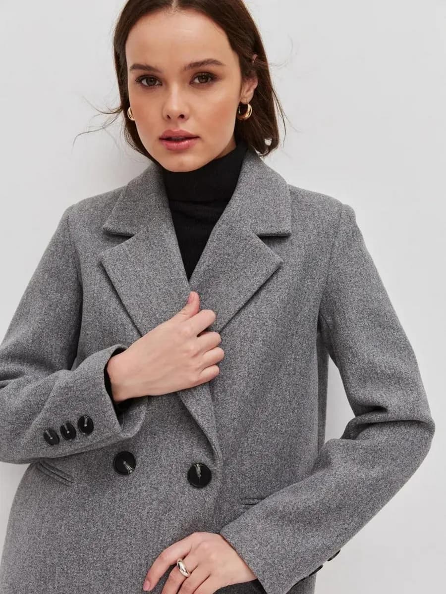 Пиджак блейзер жакет повседневный короткий оверсайз