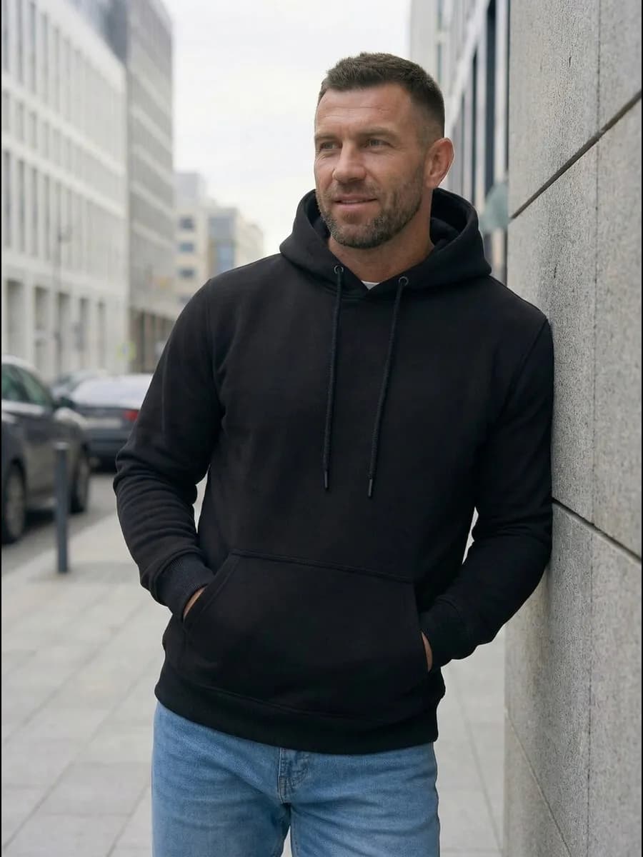 Худи оверсайз с начесом