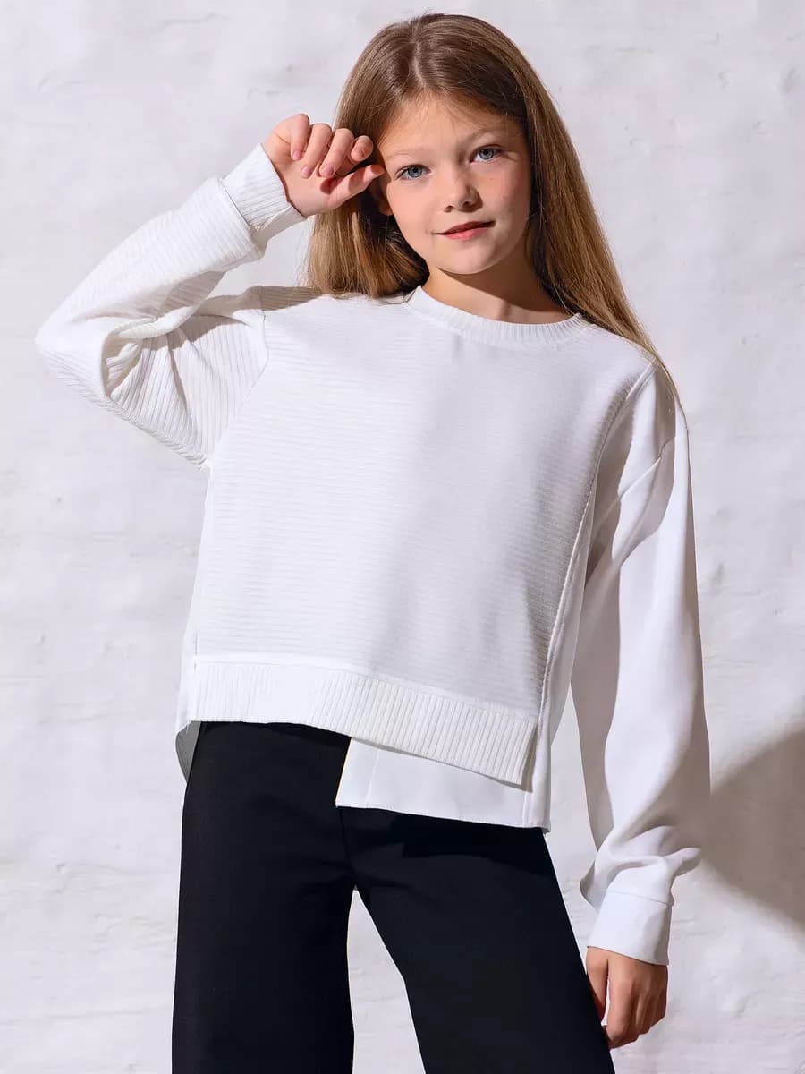 Блузка толстовка нарядная