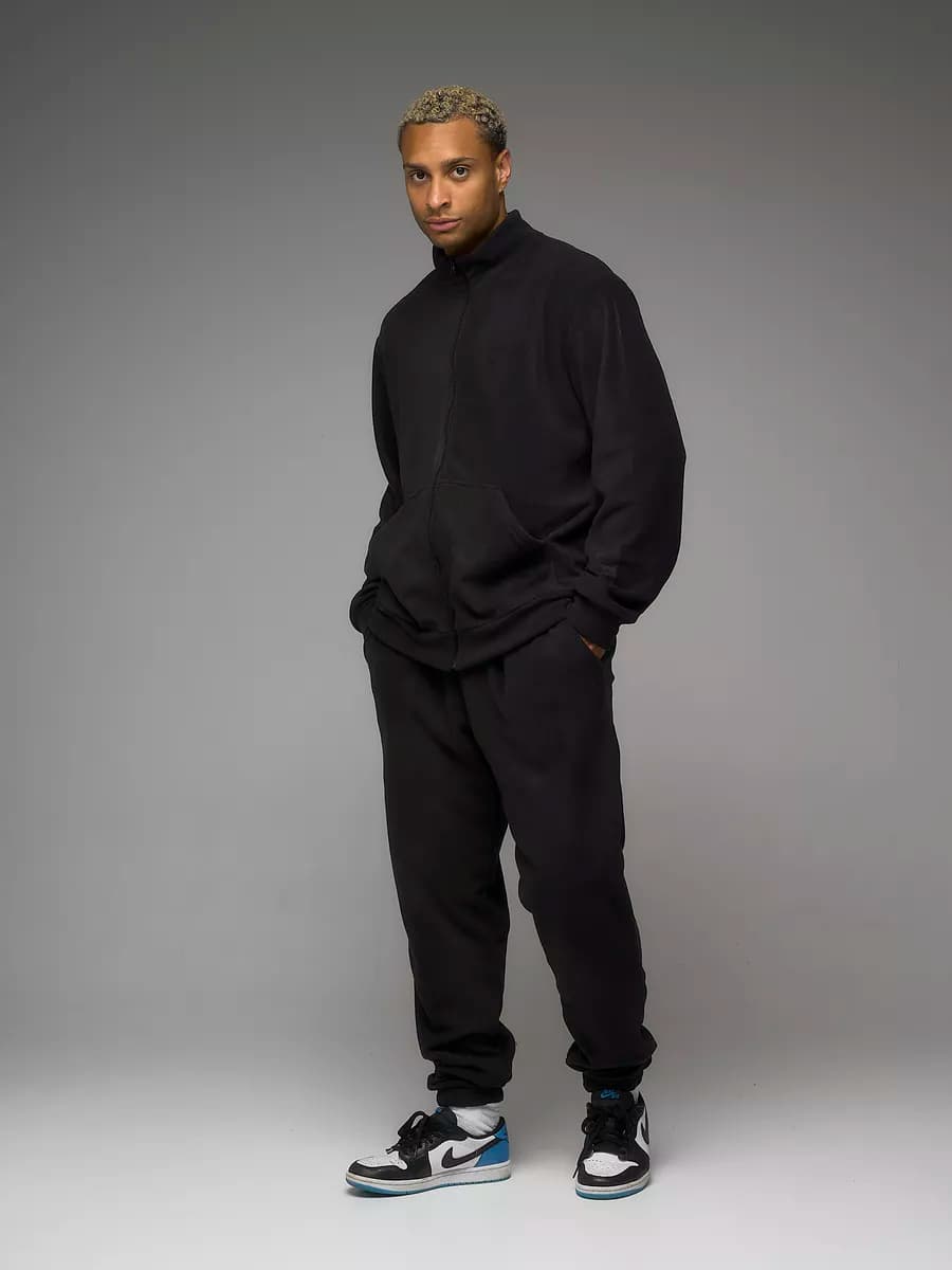 Костюм мужской флисовый на молнии - фото 1