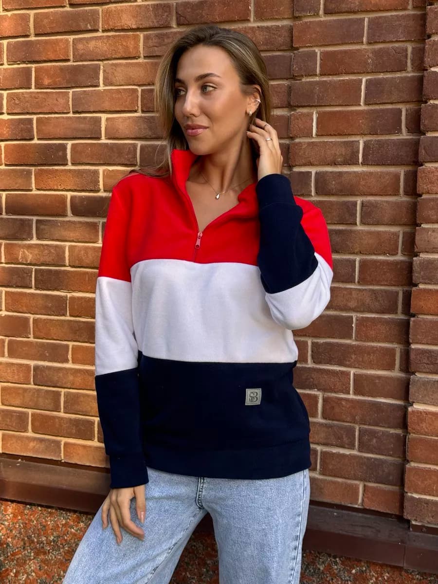 Толстовка флисовая на молнии