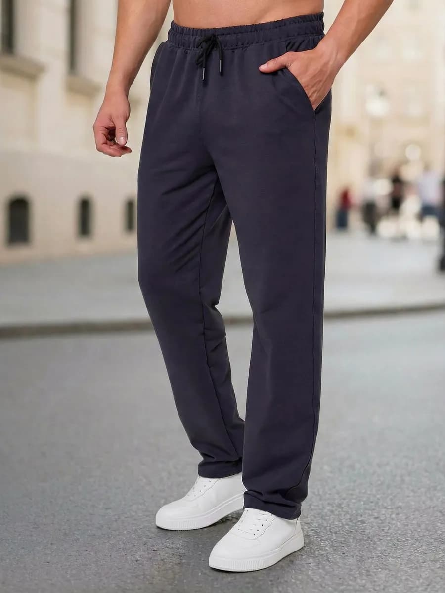 Брюки спортивные прямые домашние