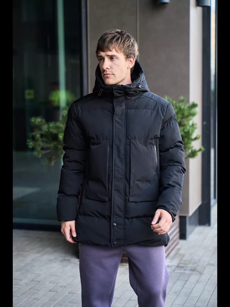 Куртка зимняя с капюшоном