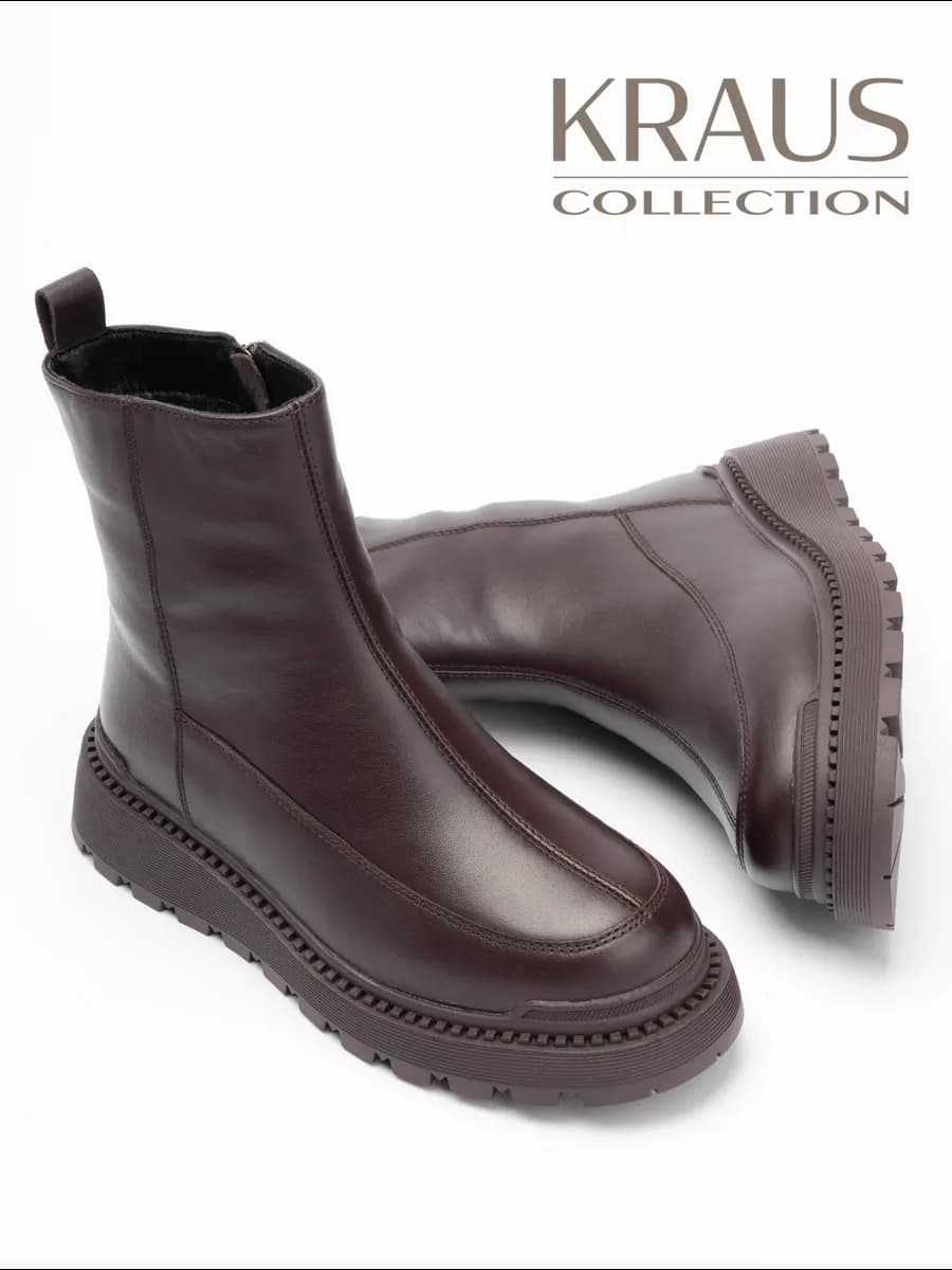 Ботинки женские зимние натуральная кожа