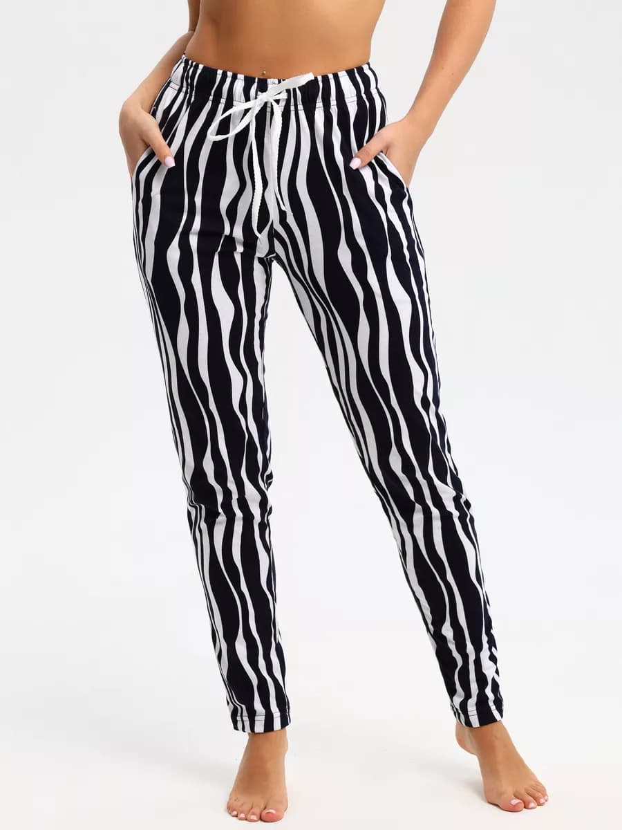 Брюки женские домашние хлопок больших размеров