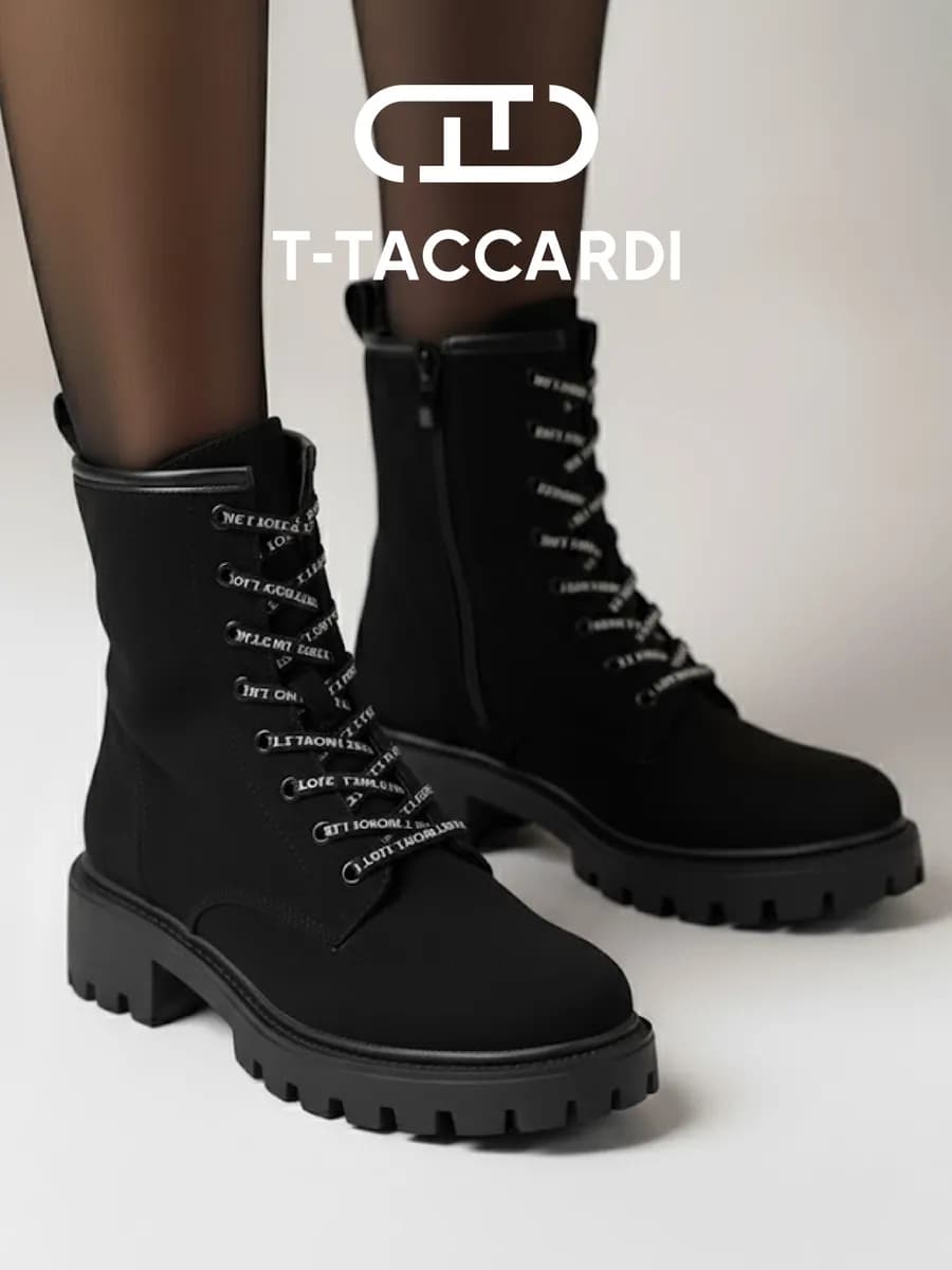 Ботинки женские зимние берцы на платформе