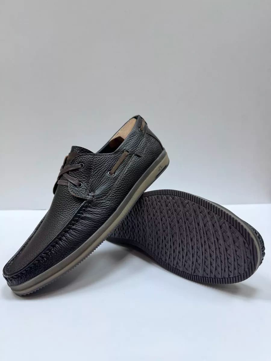 Топсайдеры мокасины кожаные