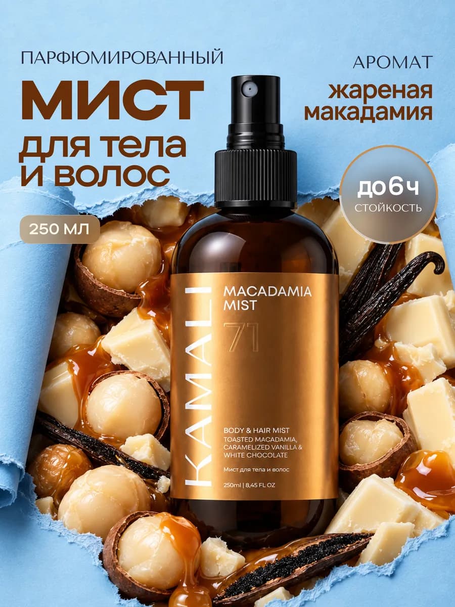 Спрей мист для тела и волос парфюмированный