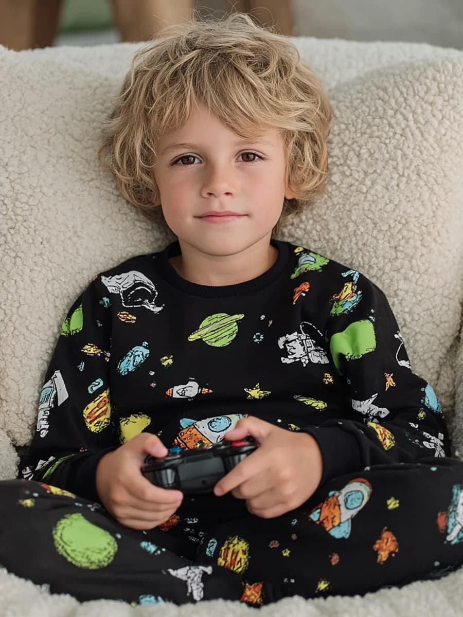 Пижама для мальчика космос