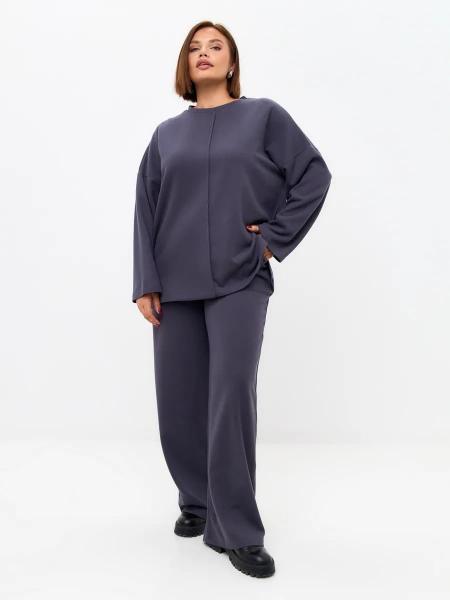 Костюм трикотажный с брюками