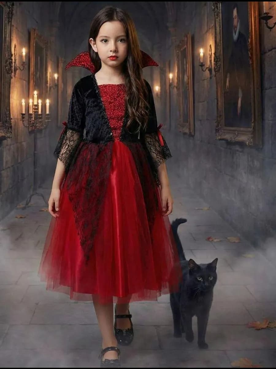 Костюм вампирши и вампира