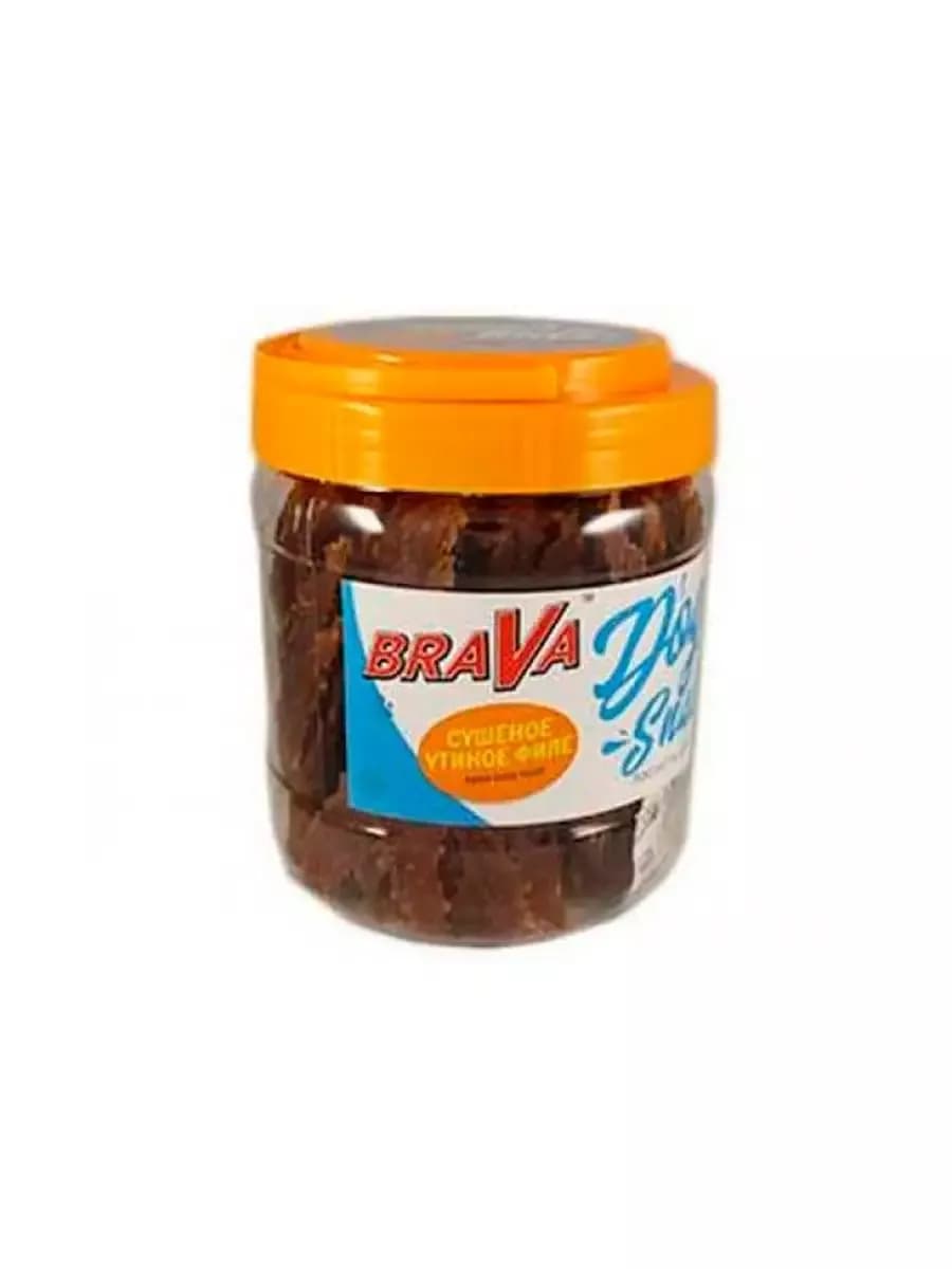 Лакомство для собак сушеное утиное филе