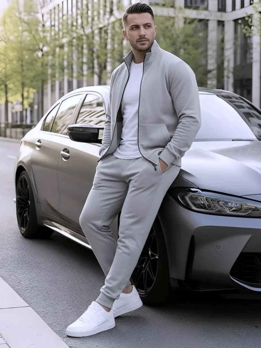 Спортивный костюм на молнии