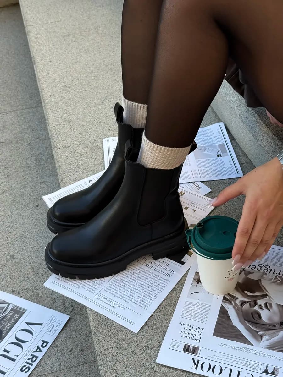 ботинки челси демисезонные