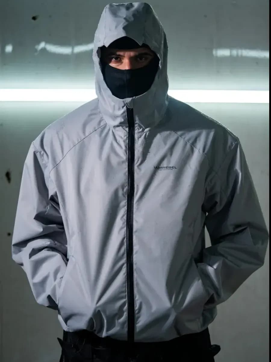Ветровка мембранная мужская y2k непромокаемая - фото 1