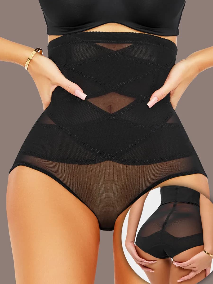 Утягивающие трусы с высокой посадкой корректирующие утяжка