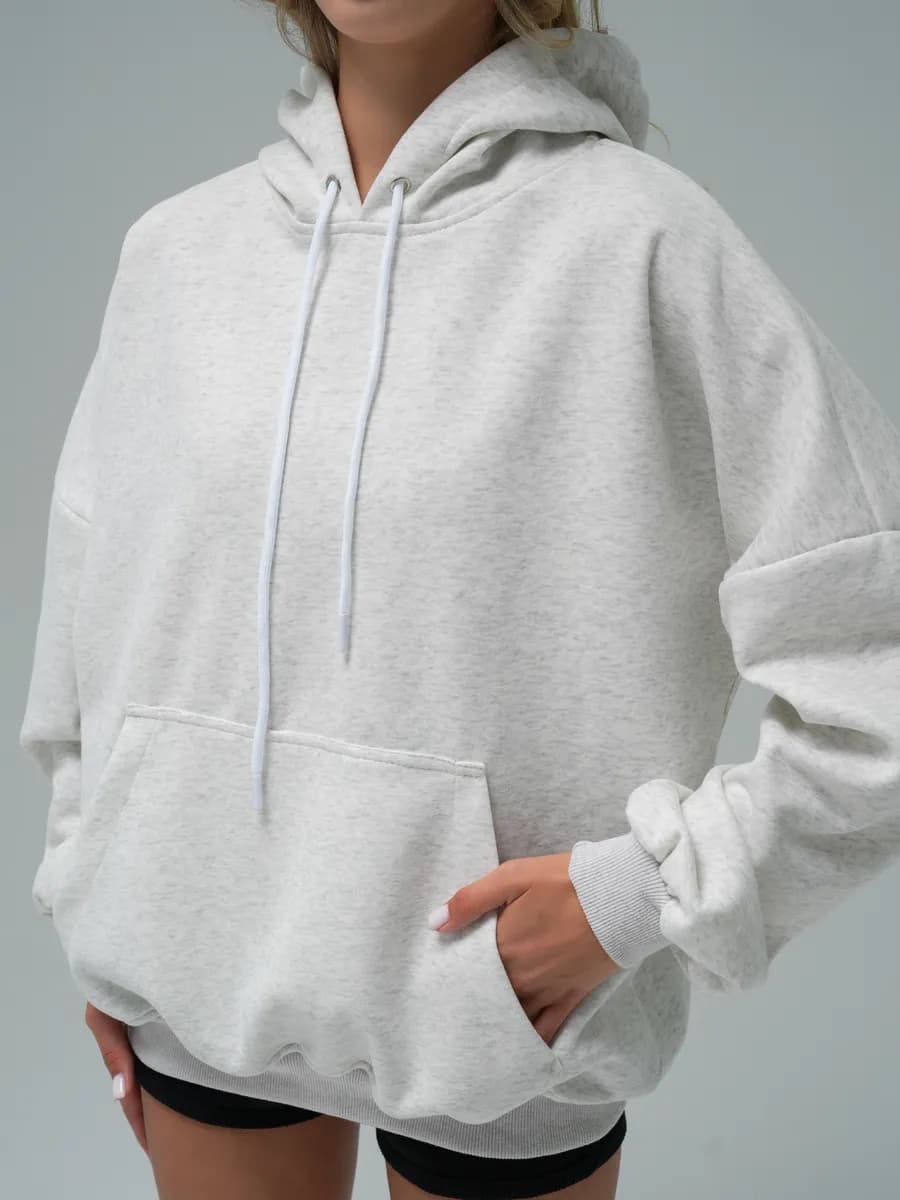 толстовка с принтом на спине