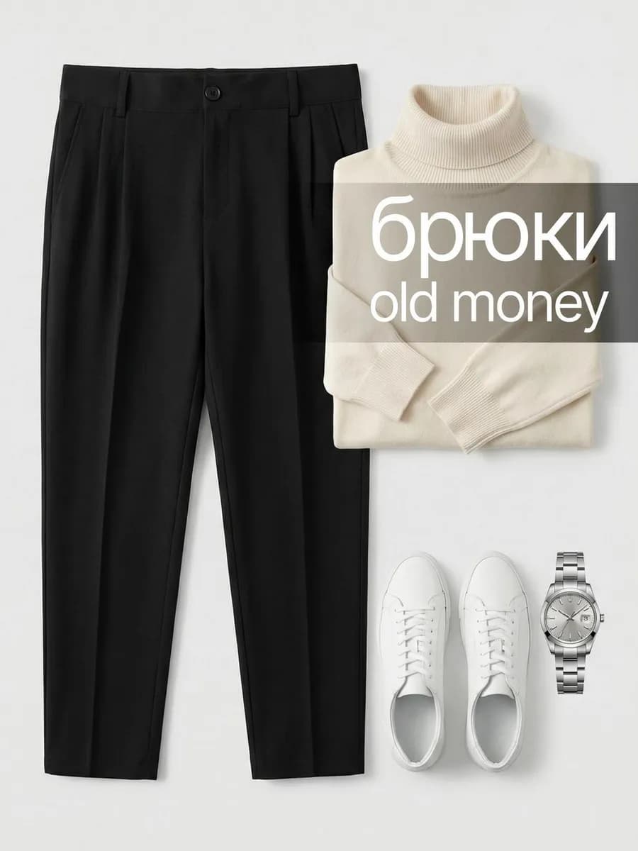 Брюки классические прямые бананы со стрелкой