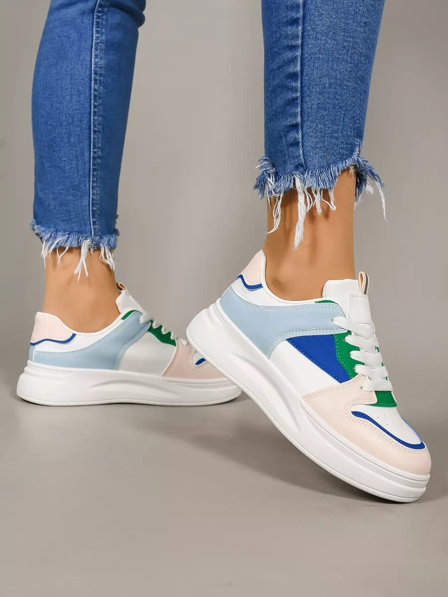 Кеды на толстой подошве