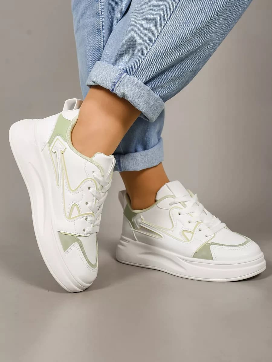 Кеды на толстой подошве