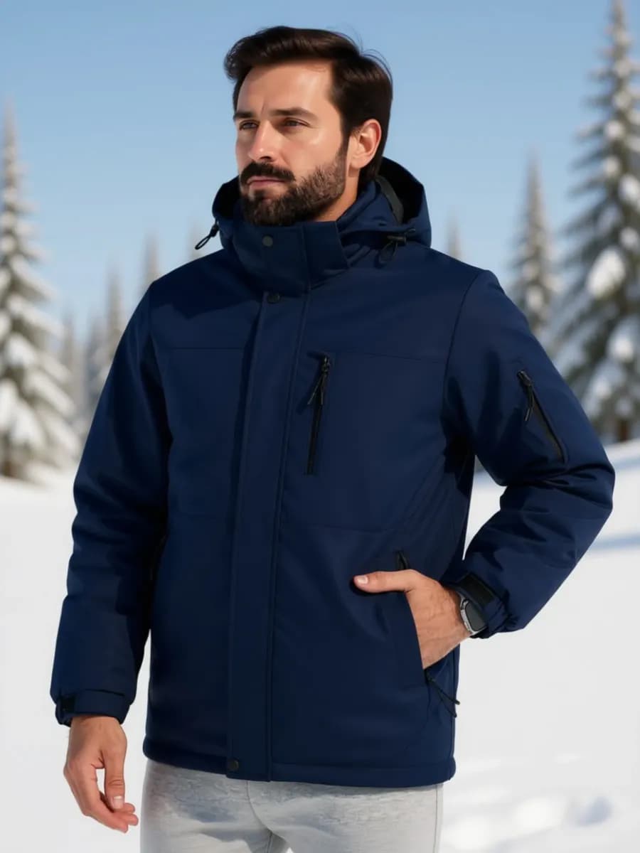 Куртка демисезонная с капюшоном