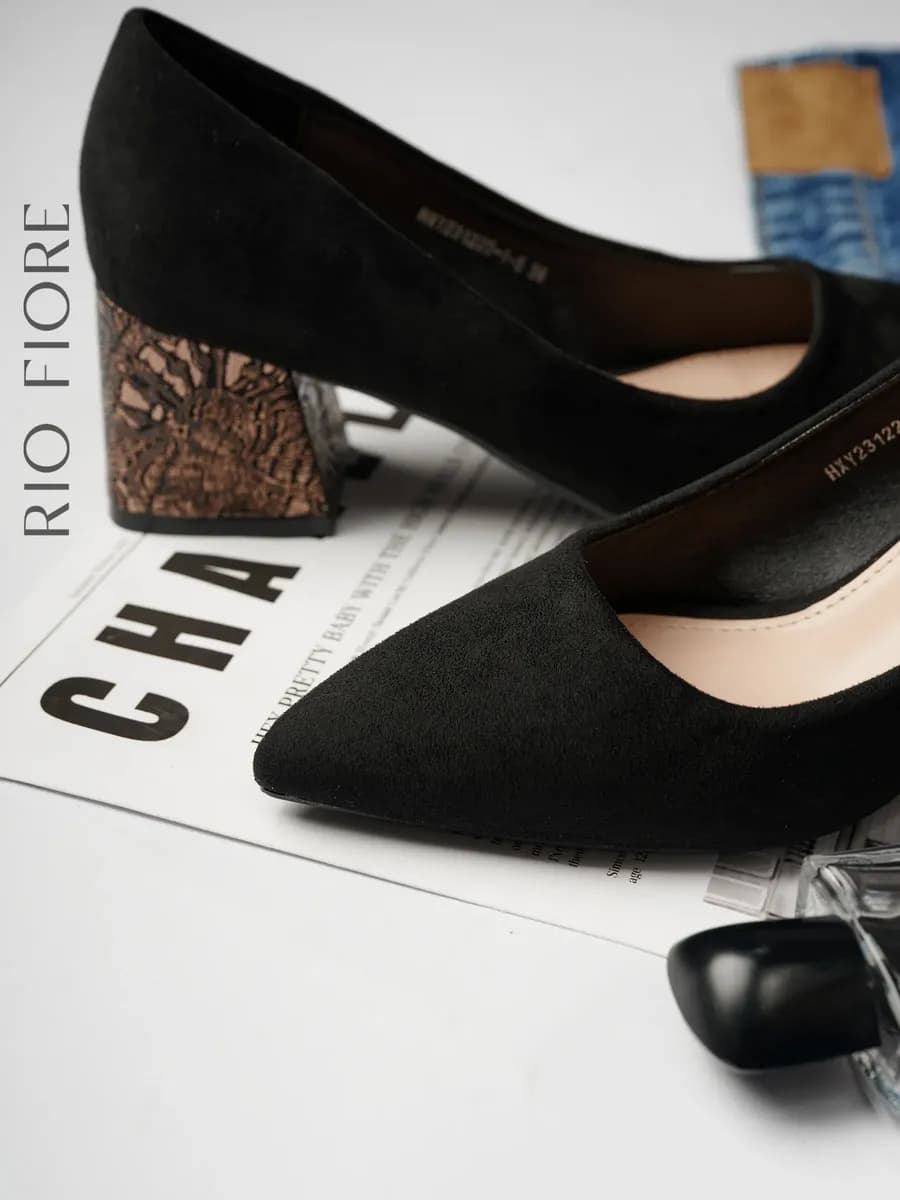 Туфли на каблуке лодочки вечерние