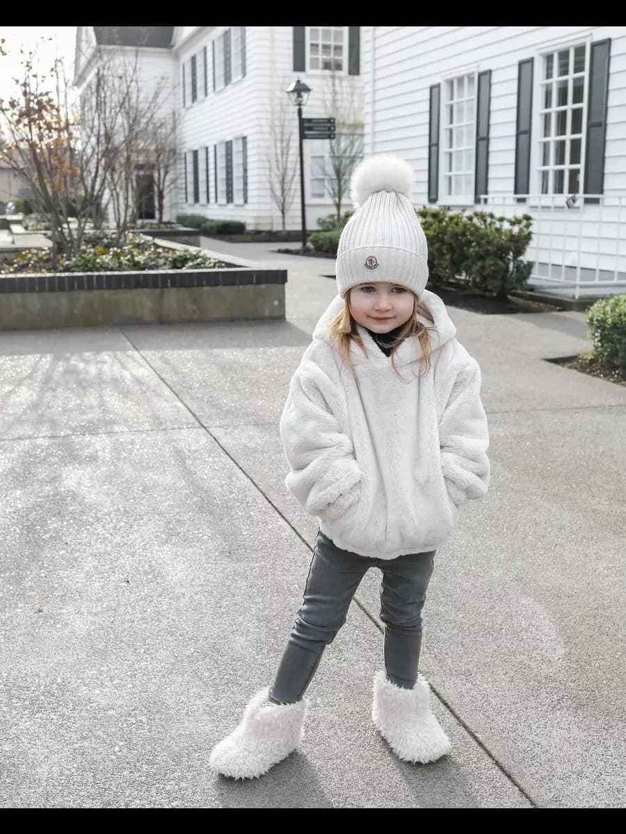 Толстовка плюшевая детская - фото 1