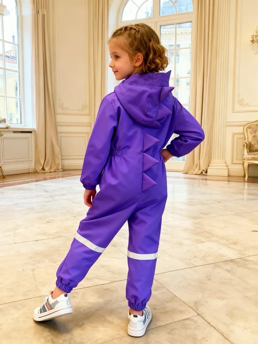 Демисезонный комбинезон для девочки