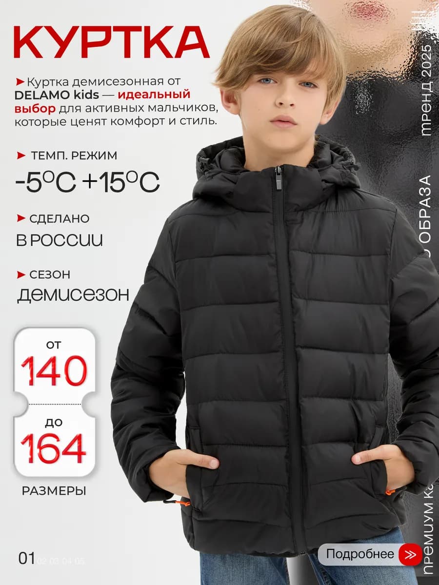 Куртка демисезонная для мальчика