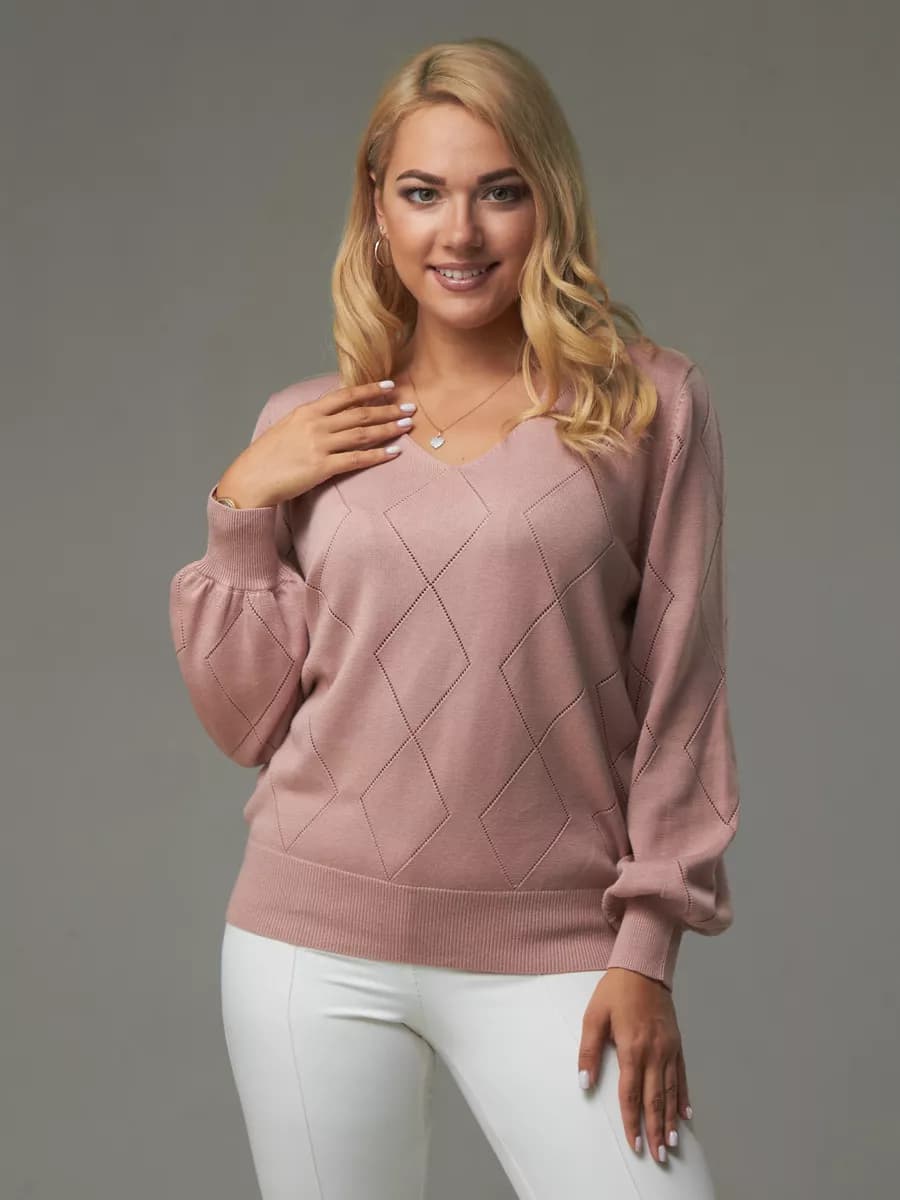 Джемпер тонкий с кашемиром