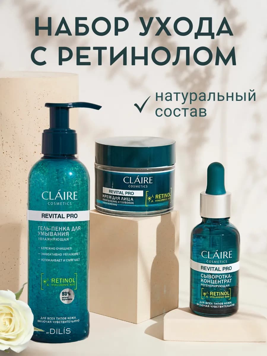 Набор уходовой косметики с ретинолом REVITAL PRO