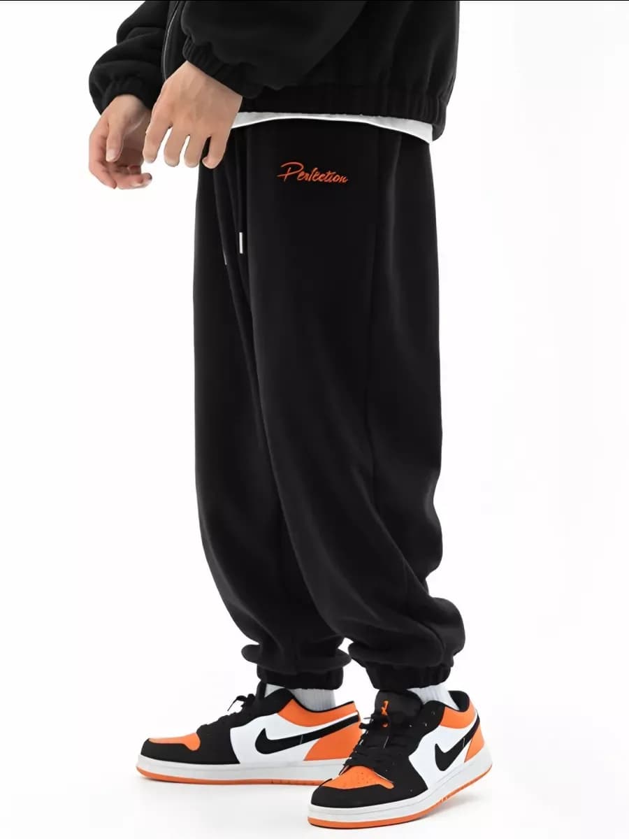 Брюки спортивные флисовые джоггеры