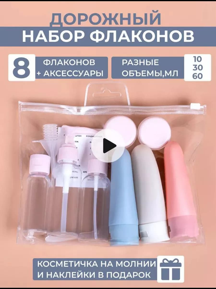 Дорожный набор флаконов