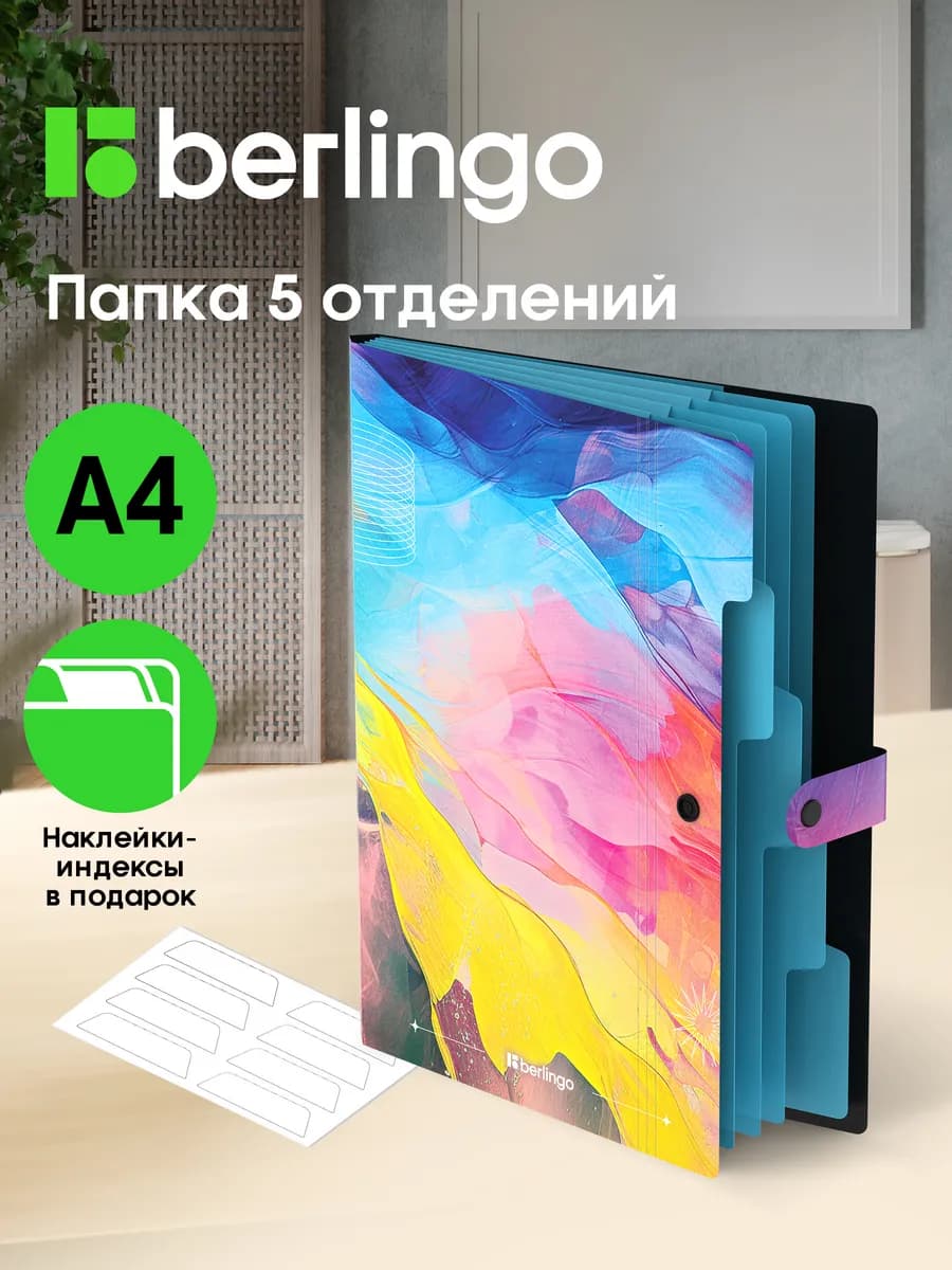 Папка органайзер для документов А4, семейная