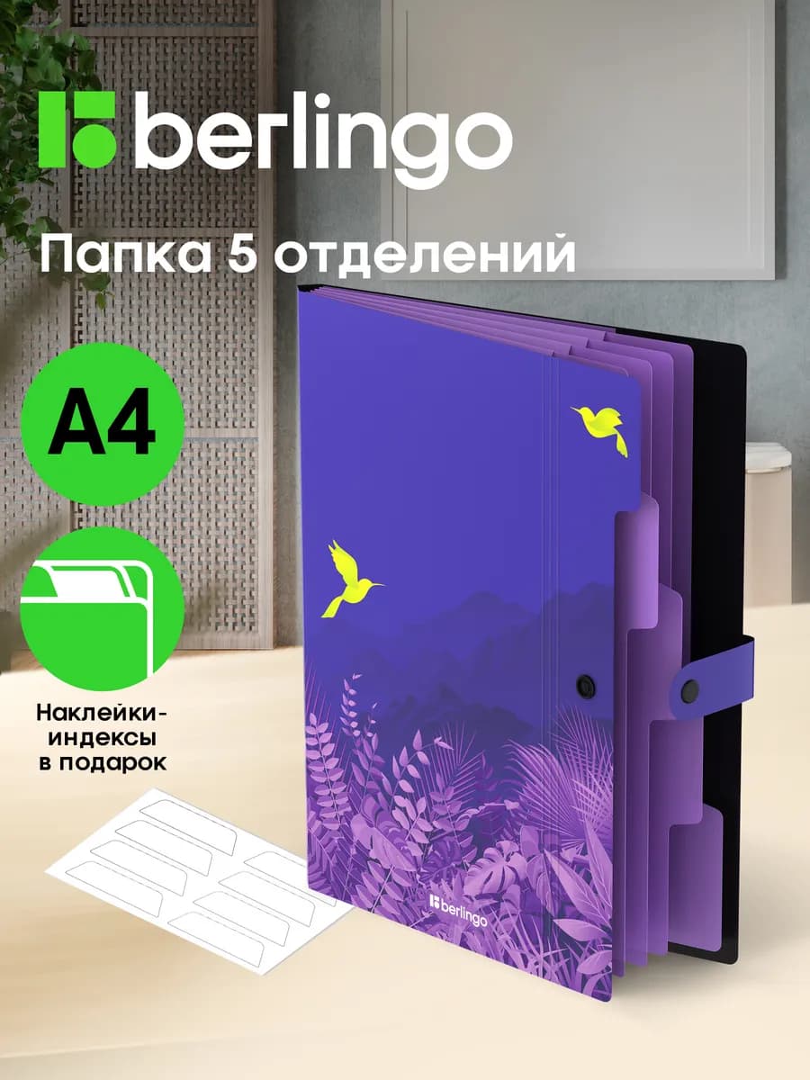 Папка органайзер для документов А4, семейная