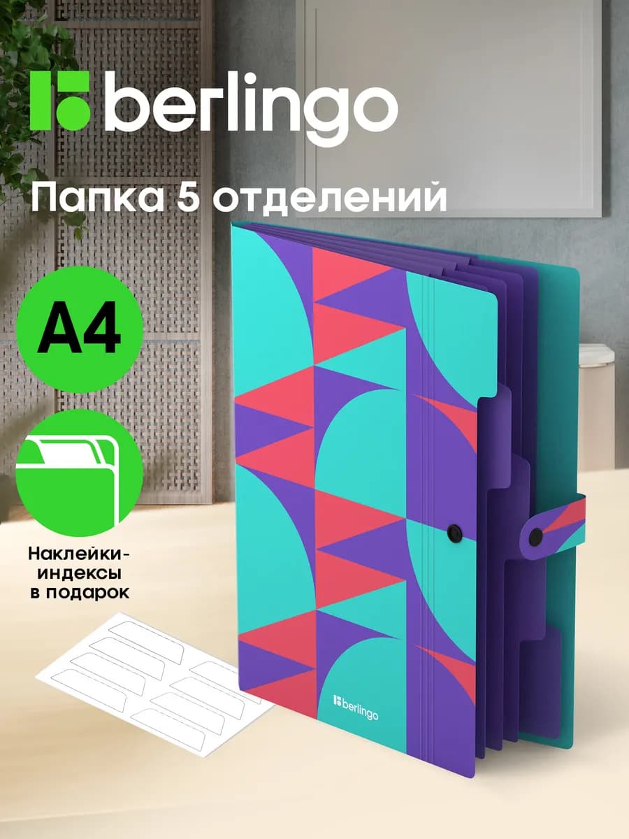 Папка органайзер для документов А4, семейная