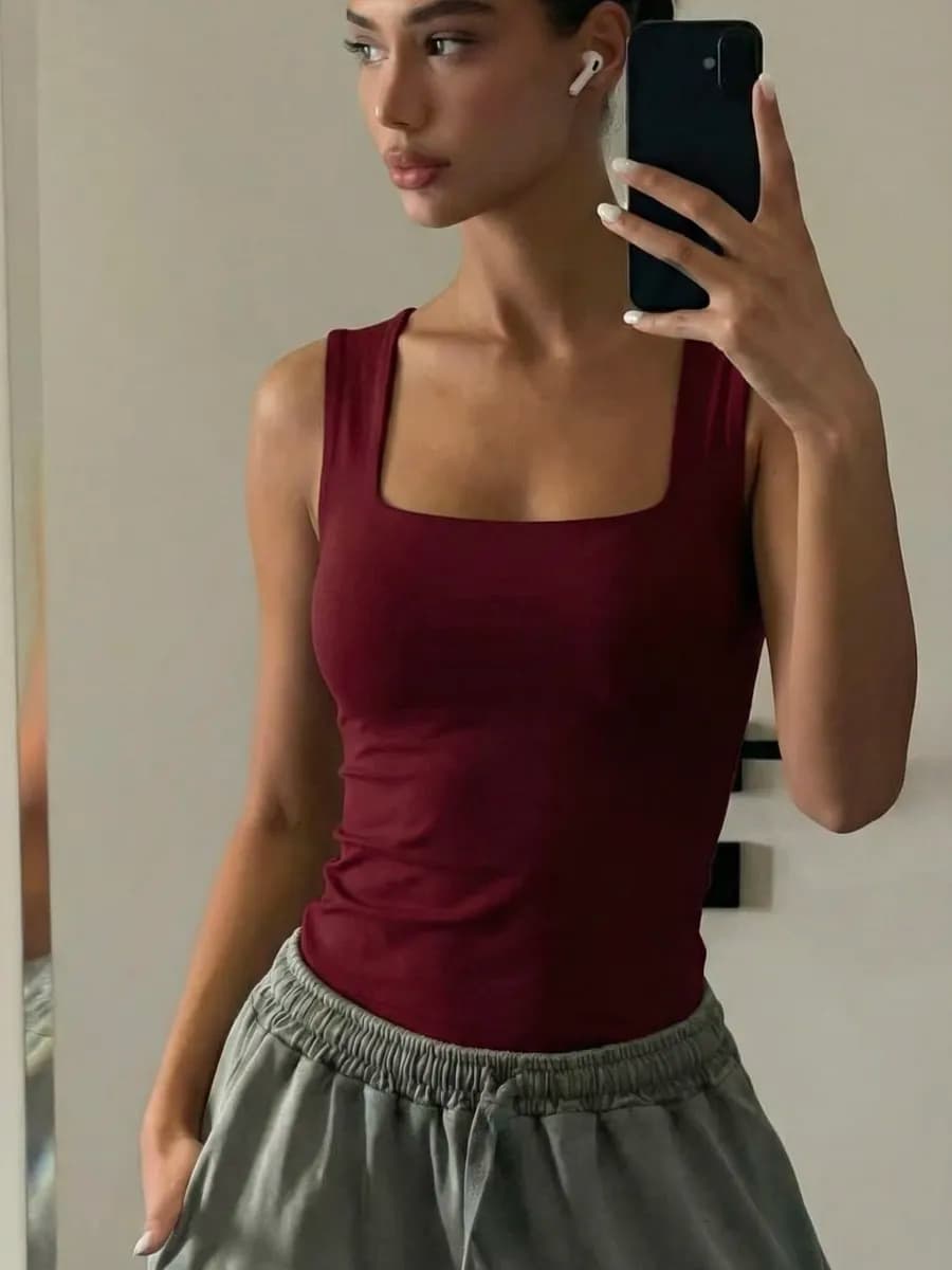 Топ вечерний под пиджак из хлопка