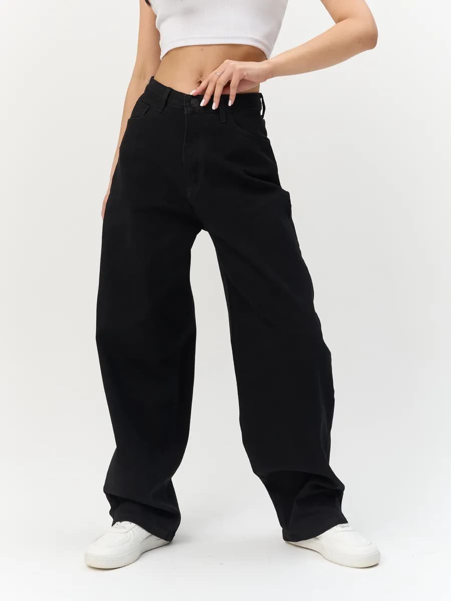 Джинсы багги широкие y2k момы