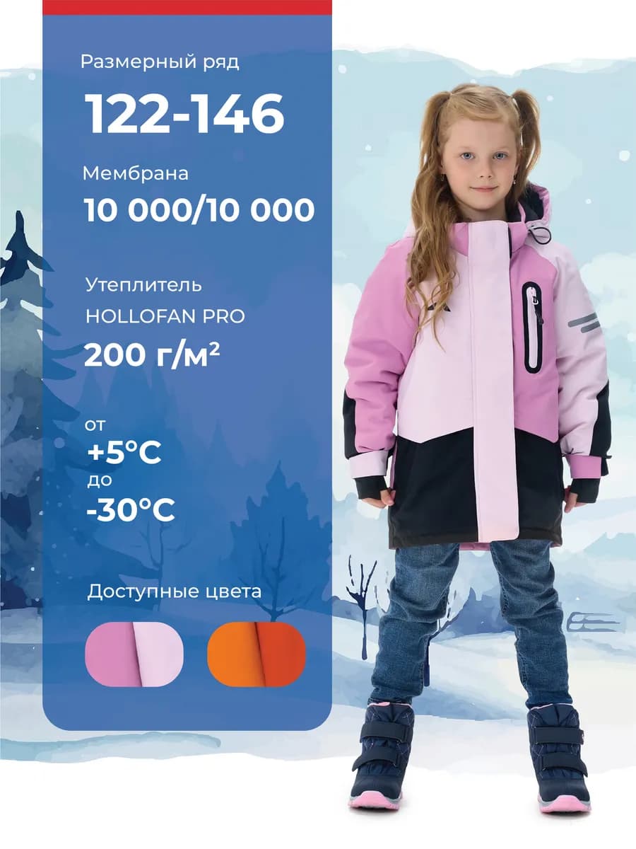 Куртка зимняя детская мембранная