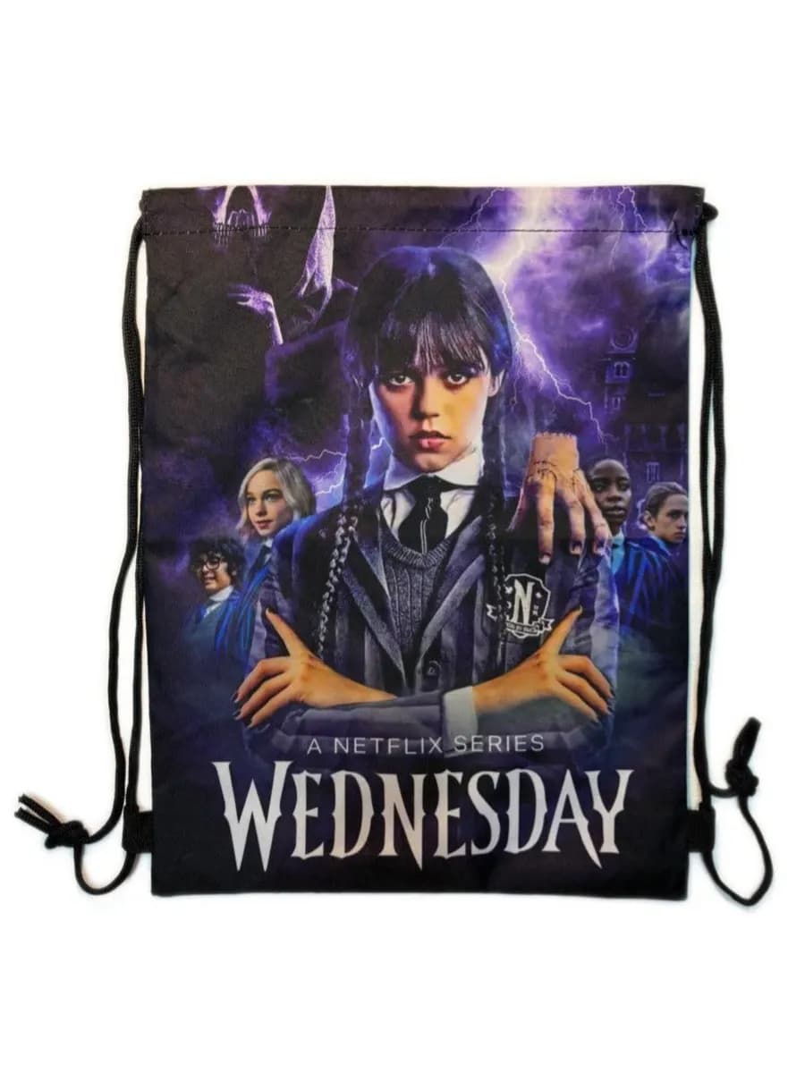 Мешок для сменной обуви Уэнсдей Wednesday