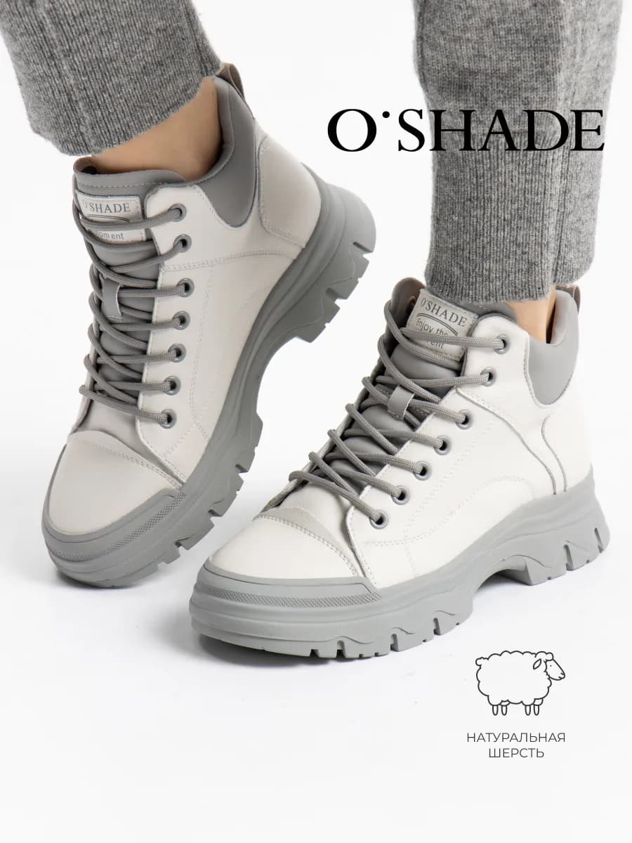 O'SHADE Ботинки женские зимние с мехом