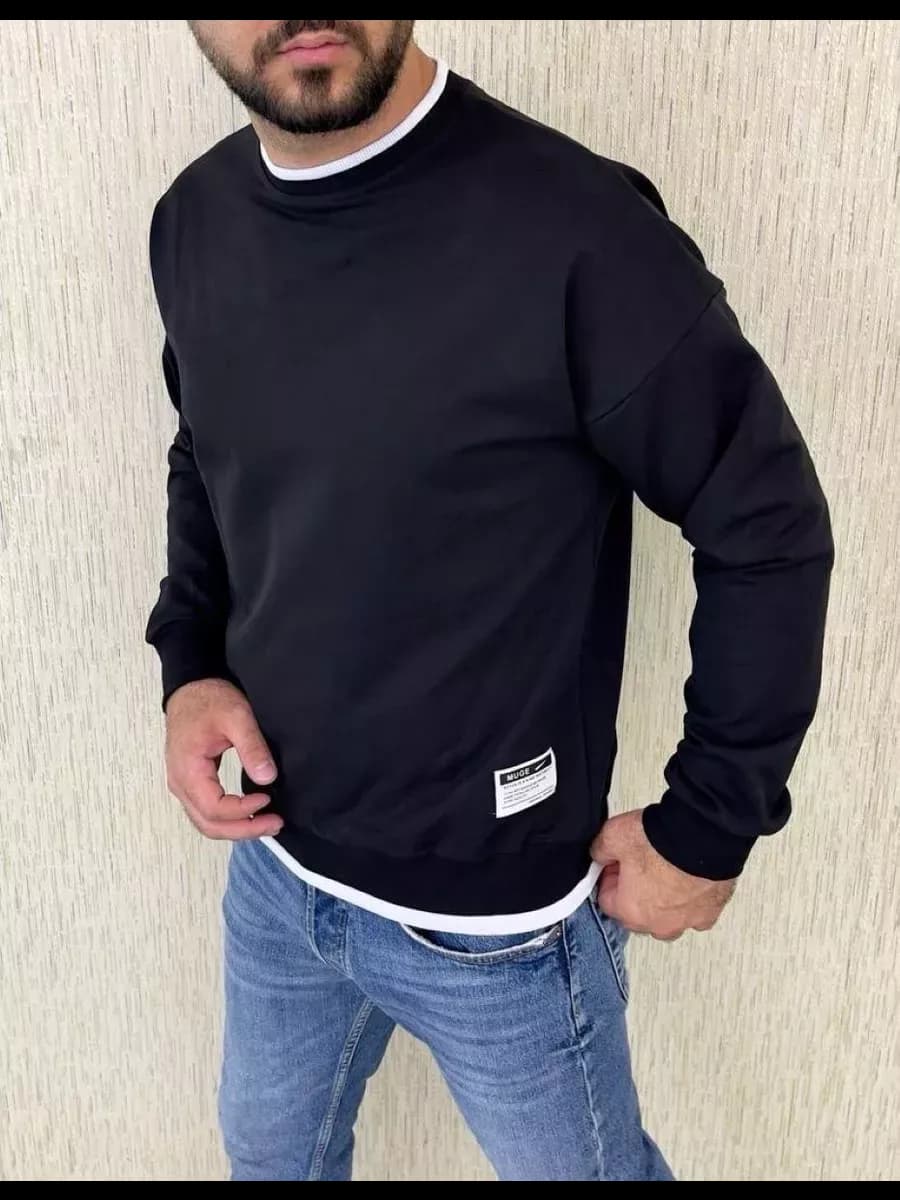 Свитшот толстовка без капюшона