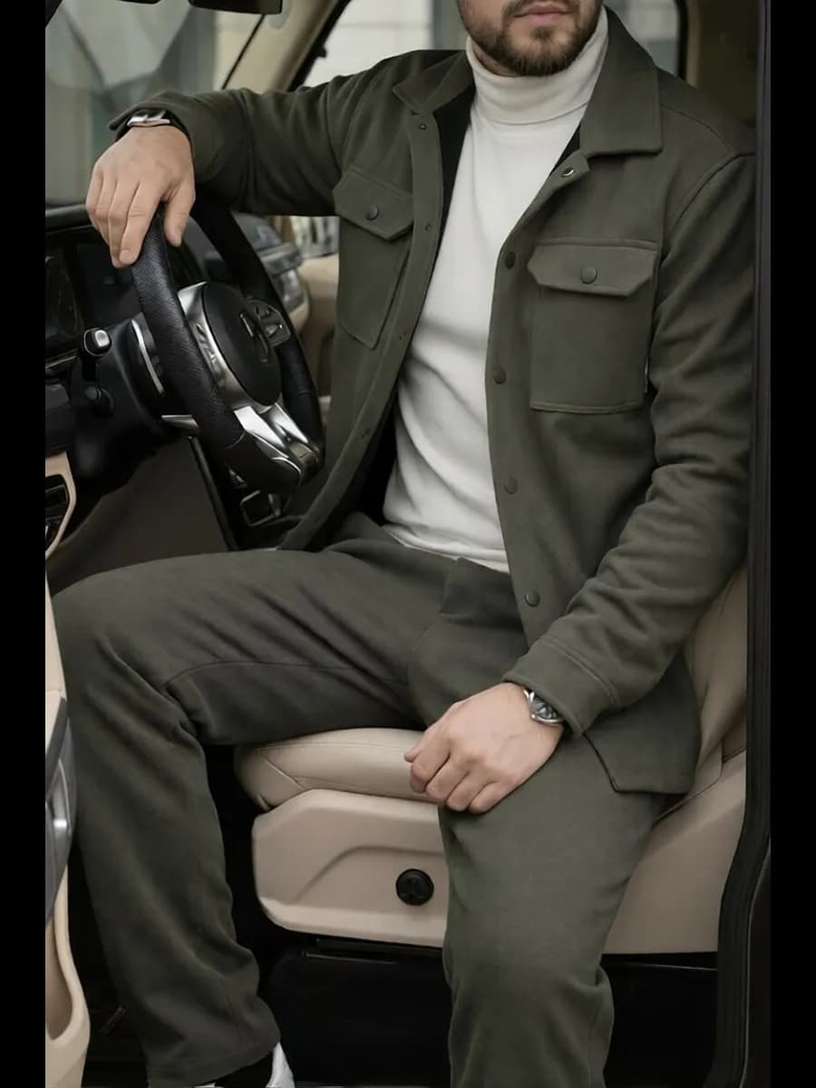 Костюм вельветовый весенний