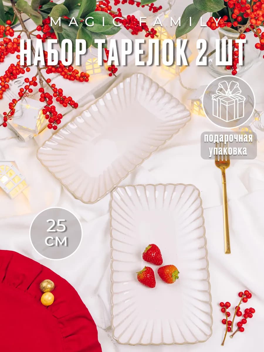 Блюдо сервировочное набор 2шт