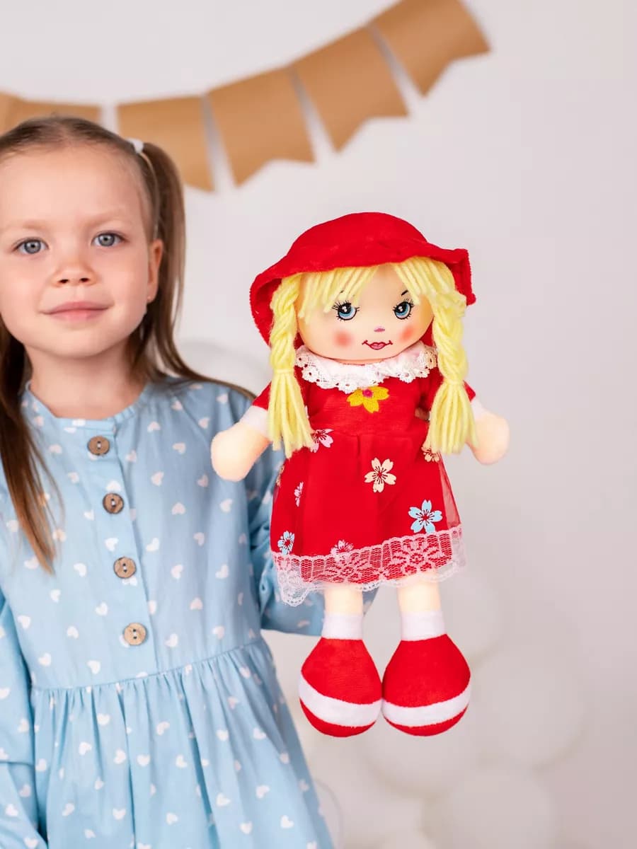 Кукла Маша мягконабивная 35 см